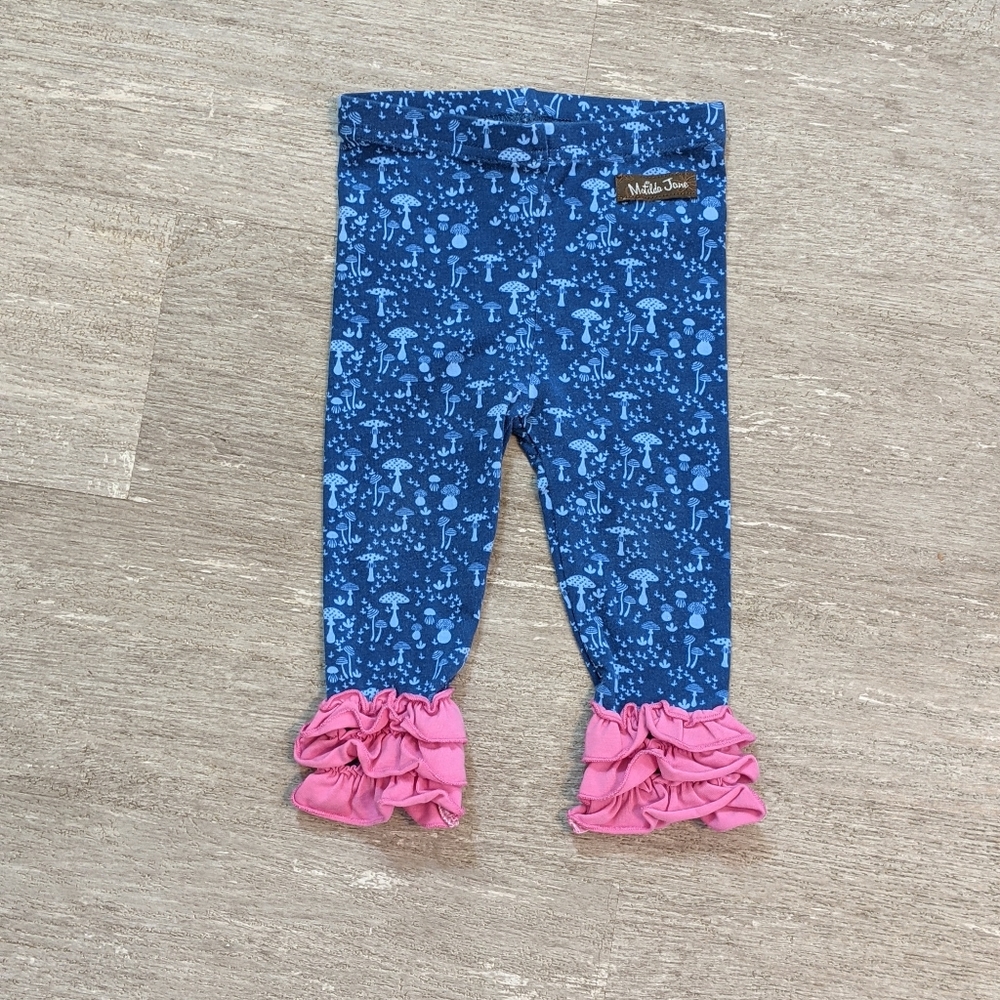 Matilda Jane blue mushroom leggings
